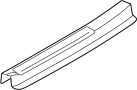 Image of Door Sill Plate (Front, Rear) image for your 2006 Mazda MX-5 Miata   