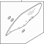 Image of Door Glass (Right, Front) image for your 2020 Mazda MX-5 Miata   