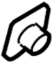 Image of Nut. Glass. Plate. Vent. Door. A solid metal or plastic. image for your 2019 Mazda MX-5 Miata 2.0L SKYACTIV A/T Sport Convertible 