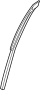 Image of Door Window Division Bar image for your 2012 Mazda MX-5 Miata  Touring Convertible 