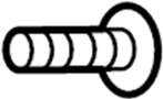 Image of Door Latch Bolt (Upper) image for your 2006 Mazda MX-5 Miata  Grand Touring Convertible 