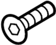 View Striker. Screw. Door. Bolt. Lock. (Upper) Full-Sized Product Image