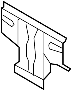 Image of Rear Body Reinforcement Plate (Rear) image for your 2008 Mazda MX-5 Miata   
