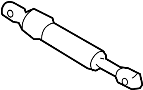 Image of Trunk Lid Lift Support. A pressurized. image for your 2006 Mazda 3   