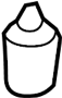 View Deck Lid Stop Buffer Full-Sized Product Image