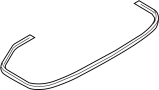 Image of Deck Lid Seal image for your 2018 Mazda MX-5 Miata 2.0L SKYACTIV M/T RF Club Convertible 