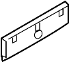 Image of Bumper Cover Spacer Panel (Rear, Lower) image for your 2011 Mazda MX-5 Miata  Grand Touring Convertible 