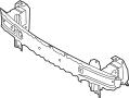 Image of Bumper Impact Bar (Front) image for your 2009 Mazda 6  S Sedan 