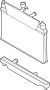 Image of Radiator image for your 1994 Mazda B2300   