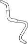 View HOSE, SUB TANK. Reservoir hose.  Full-Sized Product Image 1 of 2