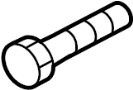 View Engine Coolant Thermostat Housing Bolt Full-Sized Product Image