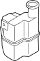 View SUB. Expansion Tank. Reservoir. Tank, - Radiator. (Right) Full-Sized Product Image 1 of 2