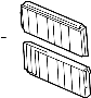 Image of Cabin Air Filter image for your 2011 Mazda CX-7   