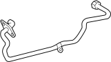 View EGR pipe. Tube. (Right) Full-Sized Product Image 1 of 1