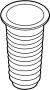 Image of Coil Spring Insulator (Upper) image for your 2020 Mazda CX-5  Sport Sport Utility 