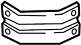 Image of Cowl Panel Reinforcement image for your 2007 Mazda 3   