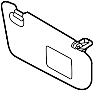 Image of Sun Visor (Left) image for your 2020 Mazda MX-5 Miata   