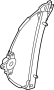 Image of Window Regulator (Left) image for your 1993 Mazda Navajo   