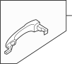 View Exterior Door Handle (Right) Full-Sized Product Image 1 of 3