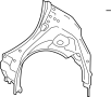 Image of Quarter Panel (Right, Rear, Upper) image for your 1990 Mazda MIATA   