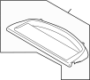 Image of Package Tray Trim (Rear) image for your 2020 Mazda 3 2.5L SKYACTIV M/T FWD Premium Hatchback 
