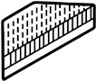 View Glass. Fastener. Quarter.  Full-Sized Product Image