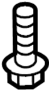 Image of A/C Receiver Drier Bolt image for your 2020 Mazda MX-5 Miata  RF Club Convertible 
