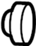 Image of Hood Prop Rod Grommet image for your 1990 Mazda B2600  SE-5 Standard Cab Pickup Fleetside 