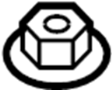 Image of Suspension Strut Tower Nut image for your 2013 Mazda CX-9
