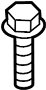 View Automatic Transmission Shift Lever Bolt Full-Sized Product Image