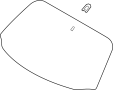 Image of GLASS, WINDSHIELD. image for your 2023 Mazda MX-5 Miata   