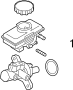 View Brake Master Cylinder Reservoir Cap Full-Sized Product Image
