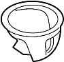 Image of Console Cup Holder (Rear) image for your 2010 Mazda MX-5 Miata   