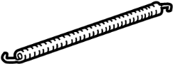 Image of Seat Cushion Spring (Lower) image for your 2021 Mazda CX-9   