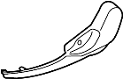 Image of Seat Frame Trim Panel (Front, Lower) image for your 2017 Mazda 6   