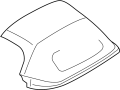 Image of Convertible Top. Soft Top Fabric. (Front). Included with: Top. image for your 2020 Mazda MX-5 Miata 2.0L SKYACTIV A/T RF Club Convertible 