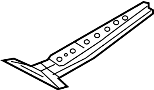 Image of Floor Pan Reinforcement (Front, Rear, Lower) image for your 2024 Mazda CX-5   