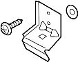 Image of Door Interior Trim Panel Bracket image for your 2020 Mazda MX-5 Miata   