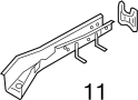 Image of Frame Rail End (Rear) image for your 2014 Mazda 5   