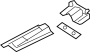 Image of Floor Pan Reinforcement (Right, Rear) image for your Mazda