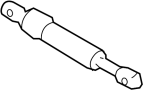 Image of DAMPER, STAY - TRUNK LI. LIFT CYLINDER. Strut. image for your 2018 Mazda MX-5 Miata  RF Club Convertible 