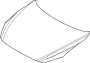 Image of HOOD. image for your 2024 Mazda 3  2.5 Turbo Premium Plus Hatchback 