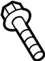 Image of Exhaust Manifold Heat Shield Bolt (Upper, Lower) image for your Mazda