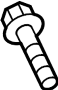 View Suspension Control Arm Bolt (Front, Rear, Lower) Full-Sized Product Image