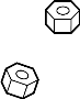 View Nut. Column. Steering. Shaft.  Full-Sized Product Image