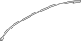 Image of Instrument panel seal strip. Tape, Cushion. image for your 2021 Mazda 6  Carbon Edition Sedan 