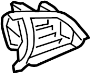View Grille, Ventilator. Vent louver. (Right) Full-Sized Product Image 1 of 4