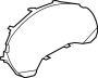 View Instrument Panel Lens (Front) Full-Sized Product Image