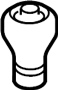Image of KNOB, CHANGE LEVER. Shift knob. image for your 2014 Mazda 3   