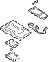 View Center panel. PANEL, BOOTS - CONSOLE.  Full-Sized Product Image 1 of 2